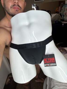 Andrew Christian Almost Naked Bamboo Jockstrap - Black